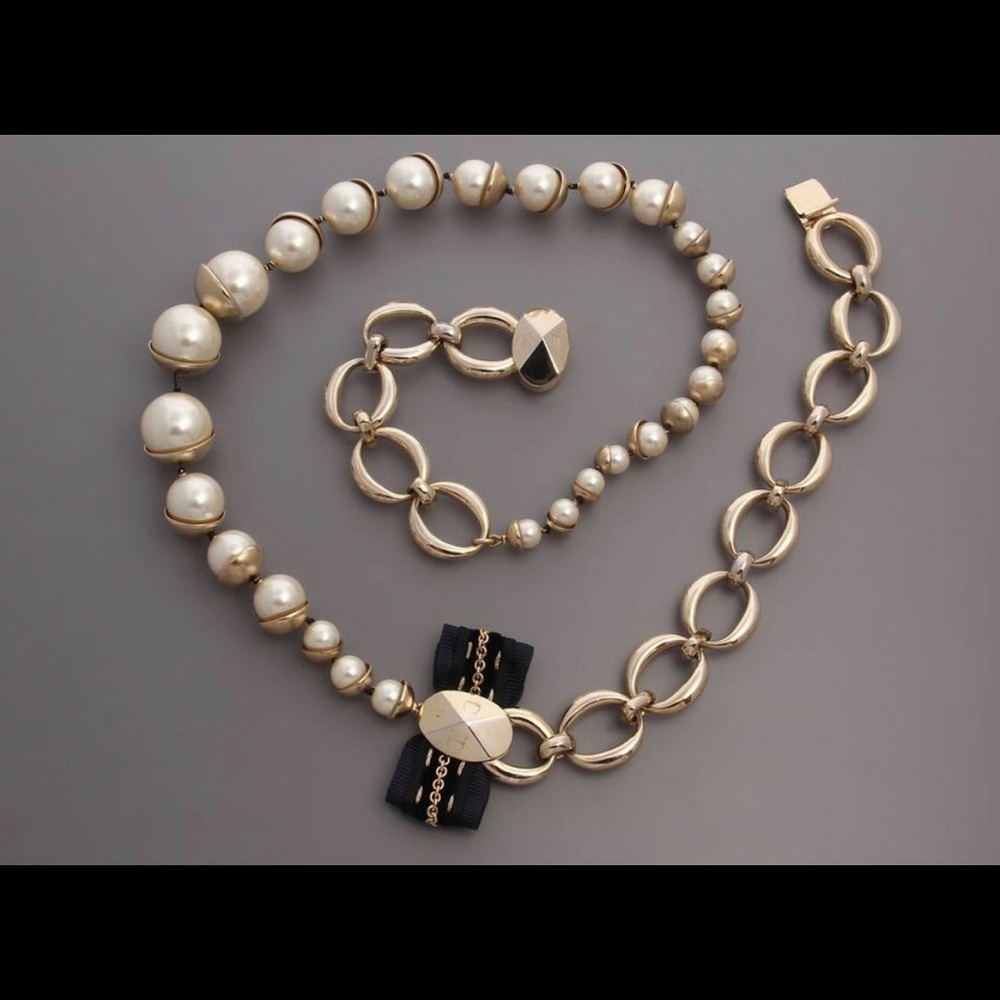 Dior Large Pearl Necklace